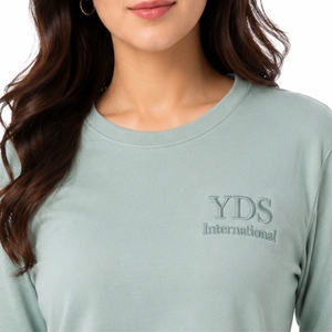 Sudadera y Camiseta de Manga Larga para Mujer Lebond, Antiarrugas, Transpirable, de Secado Rápido, Cuello Redondo de Algodón Suave, Ajuste Cómodo, Otoño - Product Image 4