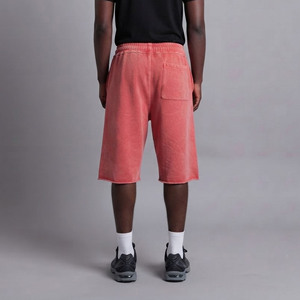 2026 Personnalisé, Logo brodé imprimé DTF, Taille Plus, Bicolore, Style Urbain, Écologique, Respirant, Taille Élastique, Homme, Coupe Oversize - Product Image 5
