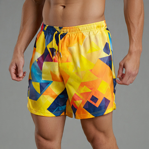 Workout Fitness Printed <b>Shorts</b> <b>Men</b> Summer Street Jogging Sublimation <b>Shorts</b> <b>Men's</b> - Product Image 3