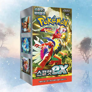 Caja de Expansión Pokémon Scarlet ex, Versión Coreana, Juego de Cartas Coleccionables de Anime, Cartas Pokémon Coleccionables al por Mayor - Product Image 4