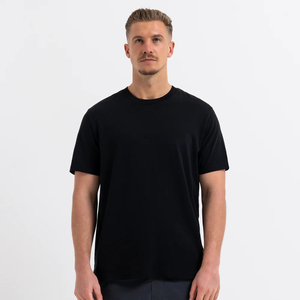 เสื้อยืดแขนยาวผ้าถักเนื้อหนาผสมโพลีเอสเตอร์/คอตตอนสำหรับผู้ชาย แห้งเร็ว ระบายอากาศได้ดี - Product Image 2
