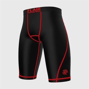 Pantalones Cortos de Compresión Rojos para Hombre, Pantalones Ajustados para Gimnasio - Product Image 1