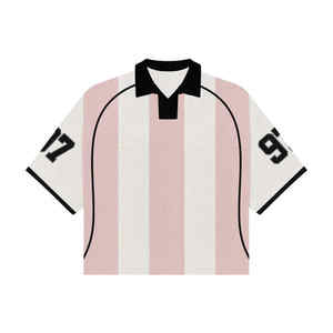 Vente en gros RAPID SPORTS Maillots de football personnalisés de haute qualité 100% polyester pour hommes, t-shirts surdimensionnés respirants anti-boulochage 240g - Product Image 1