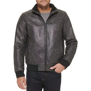 <b>jacket</b> for <b>men</b> <b>men's</b> <b>jackets</b> New Design solid Color Custom Logo High Quality Leather <b>Jacket</b> For <b>Men's</b> Wholesale Cheap Price - Product Image 6