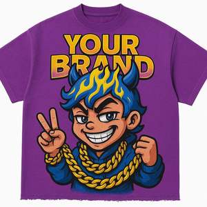 Camisetas Vintage de Alta Calidad con Lavado Ácido Personalizadas para Hombre, Estilo Urbano Oversize, Logotipo DTG Impreso con Técnica Puff de Pedrería - Product Image 5