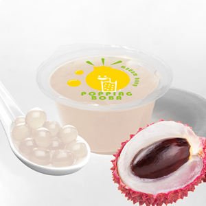 Instant Lychee Popping <b>Boba</b> Cup - Product Image 1