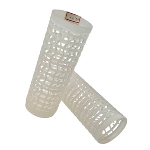 OEM Custom <b>Plastic</b> <b>Mesh</b> Tube Injection Molded Net Filter Housing Cylinder Strainer Core - Product Image 4
