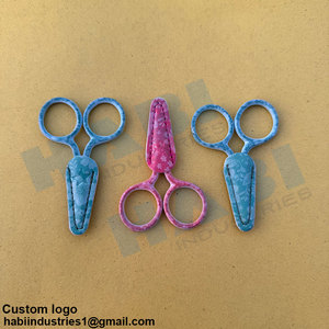 Custom Design Embroidery Scissors Wholesaler High Quality Stainless Steel Mini Right-Handed Heart-Shaped Hole Custom Scissors - Product Image 6