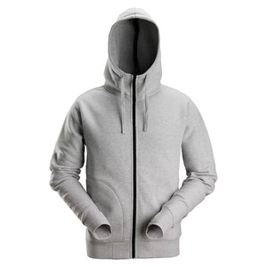 Custom Made 100% Cotton Winter Men's Zipper Hoodies Breathable Soft Fabric High Quality Eco-Friendly <b>Zip</b>-<b>Up</b> Hoodie - Product Image 3