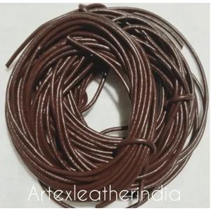 Handcrafts Jewelry <b>Bracelet</b> Necklace Making Use Durable Eco Friendly <b>Leather</b> Cord Durable <b>Leather</b> Cords For Sale Made In India - Product Image 5