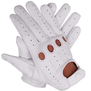 Wholesale Manufacture Latest Design Leather <b>Driving</b> <b>Gloves</b> Solid Color Waterproof Breathable Non-Slip Unisex All Seasons <b>Gloves</b> - Product Image 6