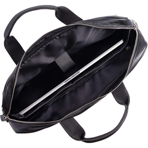 Genuine <b>Leather</b> <b>Briefcase</b> for Men Laptop Bag Computer Office Business Bag pack Shoulder Brief case Bags - Product Image 2