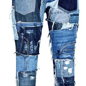Jeans de Mezclilla para Hombre, Corte Recto, Cintura Alta, Ajuste Regular, Color Sólido, Estilo Casual, para Otoño - Product Image 5