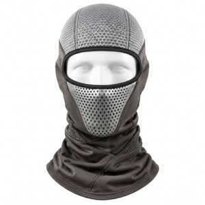 Pasamontañas HAMILO SPORTS Negro Verde Oliva, Cubre Rostro Transpirable e Impermeable, 100% Algodón, Ajustable, Máscara de Esquí Unisex para Adultos, para Actividades al Aire Libre - Product Image 6