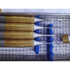 Kit d'extraction dentaire flexible Periotome 6 pièces, élévateurs luxateurs manuels à vis en acier inoxydable allemand par Grip Surgical - Product Image 4