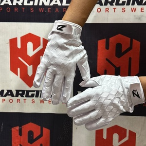 Gants de football américain en gros pour hommes, gants d'entraînement sportifs d'extérieur, gants de football américain personnalisés pour unisexe - Product Image 1