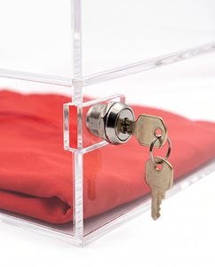 Vitrina Acrílica con Cerradura para Camisetas, Caja de Exhibición Segura para Conservar y Exhibir Camisetas Deportivas, Exhibición Duradera - Product Image 3