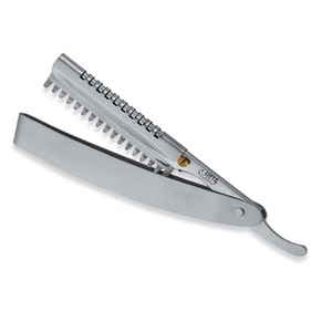 Rasoir manuel classique large pliable HRTS pour hommes, lame unique en acier inoxydable, couteau de rasage de sécurité à usage professionnel - Product Image 6