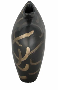 Jarrón de flores moderno creativo nórdico al por mayor, jarrón de forma Irregular para decoración del hogar, jarrones de metal de aluminio para decoración informal de entrada - Product Image 6