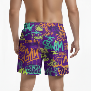 New Designer short Summer Beach <b>Light</b> Knitted Mid Windproof Breathable Surf Men's Board Shorts Casual Sports Mesh Shorts - Product Image 3