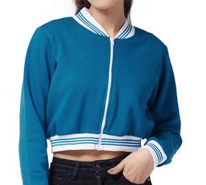 Women's Jackets for Winter Custom Logo Baseball High Quality Women Varsity Jacket Fall Varsity Jackets - Product Image 2