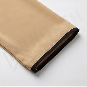 Abaya Musulmana Modesta para Mujer al por Mayor, Estilo Clásico Abierto, Adornos de Perlas, Color Personalizado, Diseño Sencillo y Elegante - Product Image 5