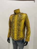Blouson en cuir vintage OEM pour homme, style décontracté, en peau de mouton, personnalisable, avec revêtement hivernal, design sur mesure, réversible