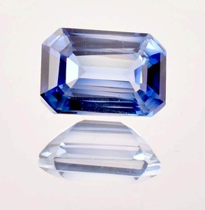 Zafiro Ceylon Azul Real Natural, Corte Radiante, Certificado por GIA, Piedra Preciosa Suelta para Joyería, Piedra Fina - Product Image 3