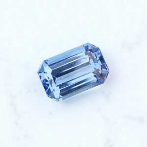 Pierre précieuse naturelle bleu aquamarine profond pour la fabrication de bagues, qualité supérieure, pierre brute pour la création de bijoux, pierre de naissance, cristal de guérison - Product Image 2
