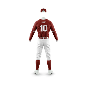 Nouvel ensemble uniforme de baseball OEM pour homme – Maillot et pantalon rayés jaune et noir sublimés, manches longues, respirant, toutes saisons, vêtements pour adultes - Product Image 4