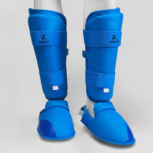 Espinilleras Ligeras de Cuero para Karate, para Entrenamiento y Práctica de Artes Marciales, Personalizables, Precio al por Mayor - Product Image 3