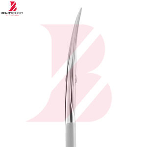 Ciseaux à cuticules haut de gamme, à bord incurvé et tranchant, en acier inoxydable, pour éliminer les peaux mortes des doigts, outil de manucure et pédicure, soin des ongles - Product Image 4