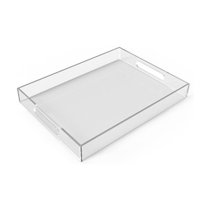 Acrylic Tea Coffee Serving Tray <b>Table</b> Ware Serving Tray Unique Stylish Birthday Party <b>Table</b> Ware Tray Promotional Gift For Sale - Product Image 5