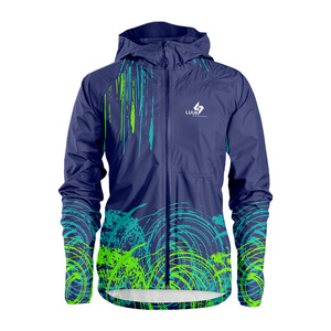 Chaqueta Cortavientos Ecológica con Logotipo Personalizado, Cierre de Cremallera, Estilo Deportivo, con Capucha, Ropa de Abrigo para Otoño, 100% Nailon Recubierto - Product Image 2