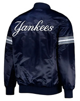Veste universitaire en satin bleu marine personnalisée pour hommes, veste bomber avec logo blanc, uniforme de baseball, vêtements de sport en gros