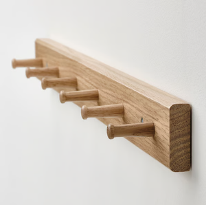 Percheros de Madera 100% Natural Decorativos, Venta al por Mayor de Fábrica, Estante para Ropa, Nuevo Perchero de Madera Artesanal - Product Image 1
