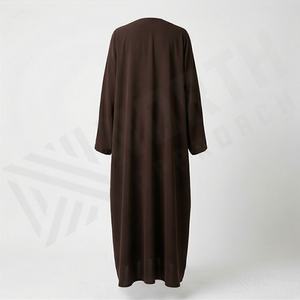 Diseños de Abayas, Abaya de Lino, Vestido Musulmán Modesto, Kaftán, Ropa Islámica, Moda Femenina, Color Personalizado, Calidad Premium - Product Image 2