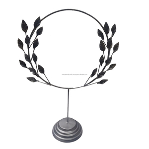 พวงหรีดโลหะแท้สไตล์วินเทจตกแต่งผนังชุบสังกะสีตกแต่งผนังราคาออกแบบได้ตามต้องการสำหรับตกแต่งบ้านและสวน - Product Image 1