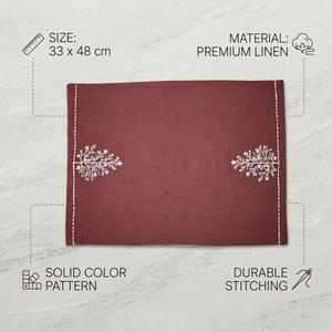 Modern Cotton <b>Table</b> <b>Mat</b> Stylish Dining Placemat Washable <b>Table</b> <b>Mat</b> for Hotel Cafe Home Decor | Custom Reusable Dining <b>Table</b> <b>Mat</b> - Product Image 5