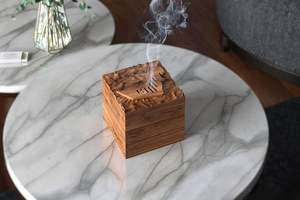 Compre un Mubkhar de Estilo Árabe, Nuevo Diseño, Porta Incienso Religioso, Quemador de Incienso Bakhoor, Quemador de Incienso de Madera y Metal a Bajo Precio - Product Image 2