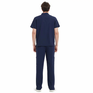 Medical Hospital Suit Canvas Quick Dry Breathable Uniforms Best Quality <b>Doctors</b> Nurses Unisex Scrub Nursing Uniform <b>Sets</b> - Product Image 4