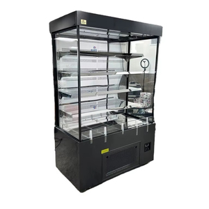 Refrigerador expositor de cortina de aire abierto de 52' nuevo, el más demandado, para tijeras de peluquería - Product Image 1