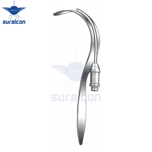 Retractor Deaver de 21.5 cm (8½ Pulgadas) de Ancho, 22 mm, con Iluminación de Fibra Óptica, Retractor Quirúrgico Reutilizable de Acero Inoxidable - Product Image 2