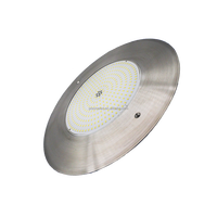 Projecteur LED PAR56 pour piscine en acier inoxydable 316L, 45W AC/DC12V, IP68, rempli de résine, RGBW multicolore, contrôle WiFi, compatible niche standard