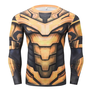 เสื้อรัดกล้ามเนื้อสำหรับ MMA แบบ Rashguard ขายส่ง พิมพ์ลายดิจิตอลตามสั่ง ระบายอากาศได้ดี ทนทาน เหมาะสำหรับยิวยิตสู จิวยิตสูแบบต่อสู้ และบราซิลเลียนยิวยิตสู - Product Image 4