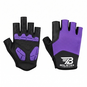 Ultimate Bolster Industry Alpha Racing Halbfinger-Fahrradhandschuhe Neopren Feuchtigkeitsableitend Rutschfest Atmungsaktiv Stoßdämpfend - Product Image 3