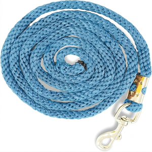 Productos Ecuestres de Alta Calidad Personalizables, Cuerda de Amarre de Algodón y Cuero Impermeable para Caballos, Cabestro para Montar a Caballo - Product Image 5