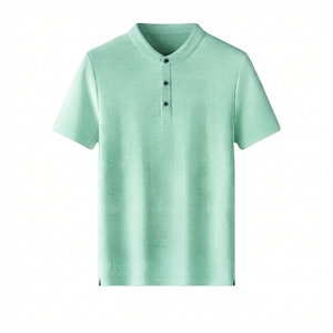 Polos de Hombre 100% Algodón Transpirable de Manga Corta para Golf, Polo Liso para Hombre al por Mayor, Polo de Algodón Suave de Alta Calidad - Product Image 1