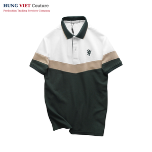 ODM unisexe pour Polo T-Shirt Allover Imprimer haute qualité Polyester Spandex Slim Logo personnalisé Chemises de golf unies - Product Image 3