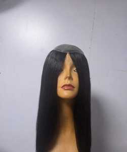 Light <b>Brown</b> Brazilian Remy Human Hair Topper for Women High Density 150% Tangle Free 20 Inches <b>Medium</b> Length Glueless for Base - Product Image 3